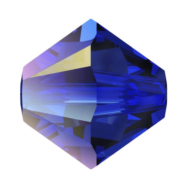 Swarovski Crystal Beads 5328 3 mm Majestic Blue AB