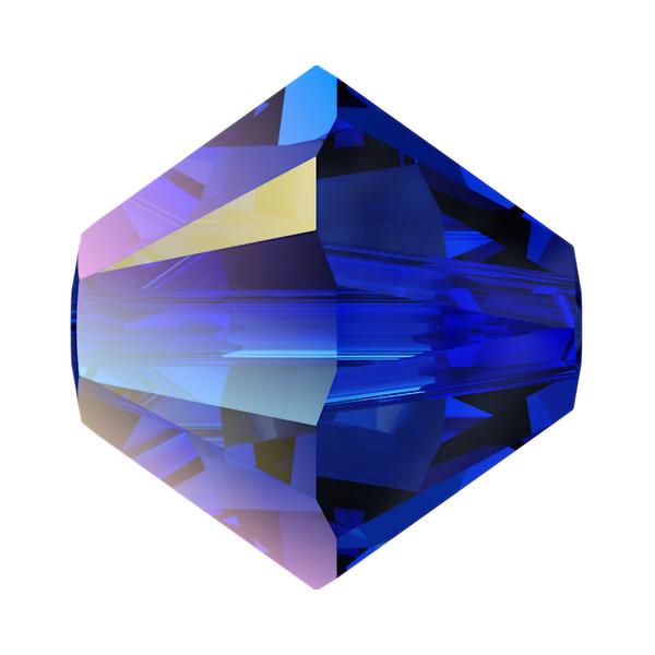 Swarovski Crystal Beads 5328 6 mm Majestic Blue AB