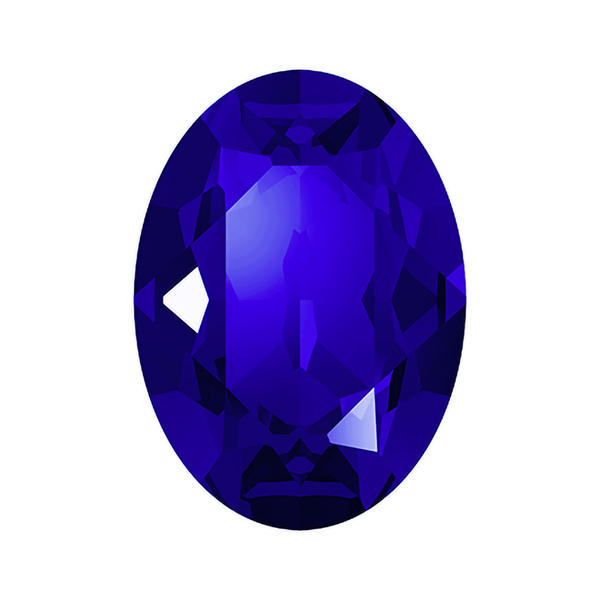 Swarovski Fancy Stones 4120 8 x 6 mm Majestic Blue F