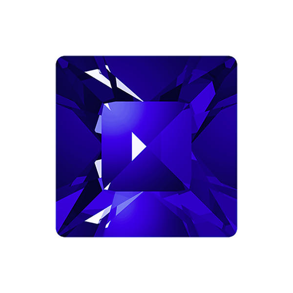 Swarovski Fancy Stones 4428 4 mm Majestic Blue F
