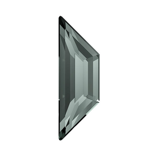 Swarovski Flatback Crystals 2772 8,6 x 2,8 mm Black Diamond F
