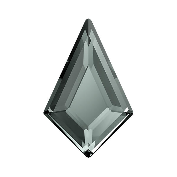 Swarovski Hotfix Crystals 2771 8,6 x 5,6 mm Black Diamond M HF