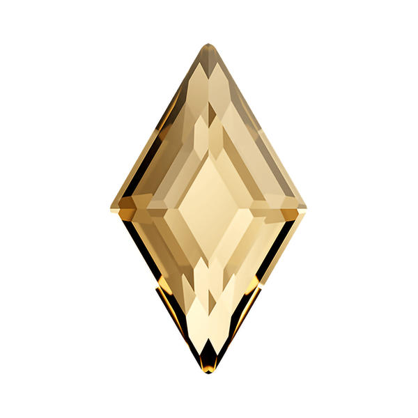 Swarovski Hotfix Crystals 2773 5 x 3 mm Crystal Golden Shadow M HF