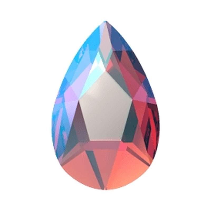 Swarovski Flatback Crystals 2303 8 x 5 mm Fuchsia Shimmer F