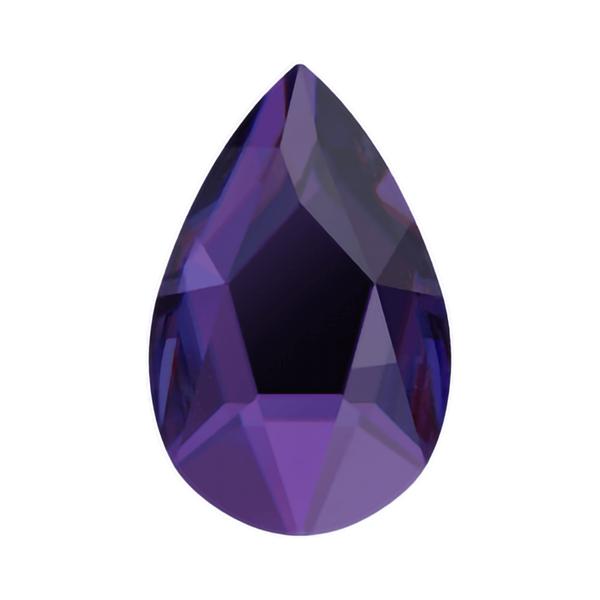 Swarovski Flatback Crystals 2303 14 x 9 mm Purple Velvet F