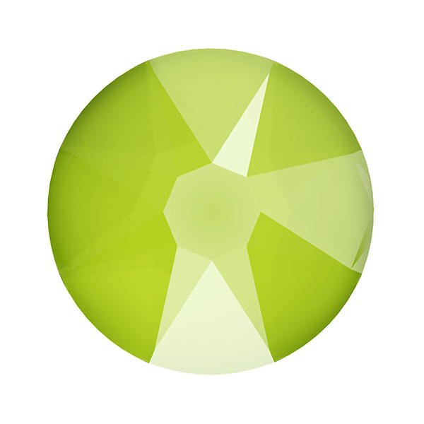 Swarovski Flatback Crystals 2088 ss 30 Crystal Lime_S