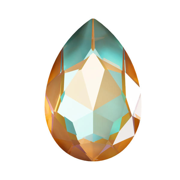 Swarovski Fancy Stones 4327 30 x 20 mm Crystal Ochre Delite