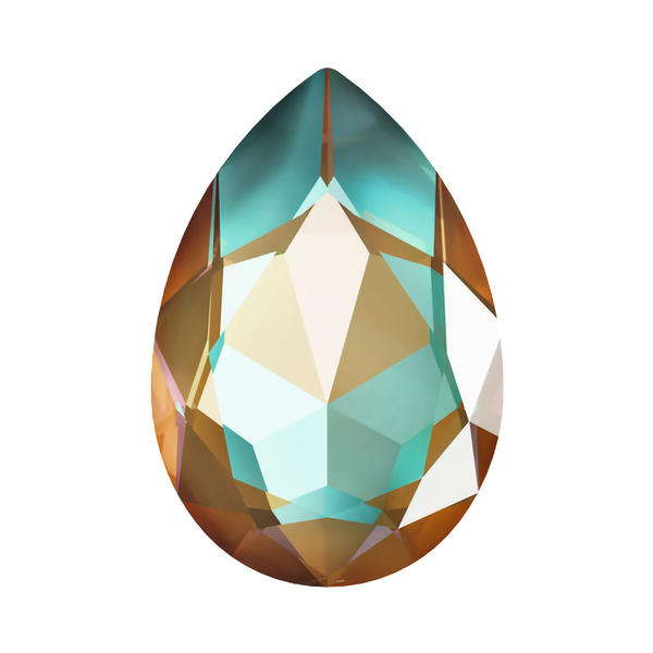 Swarovski Fancy Stones 4327 30 x 20 mm Crystal Cappuccino Delite