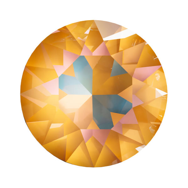 Swarovski Round Stones 1088 pp 23 Crystal Ochre Delite