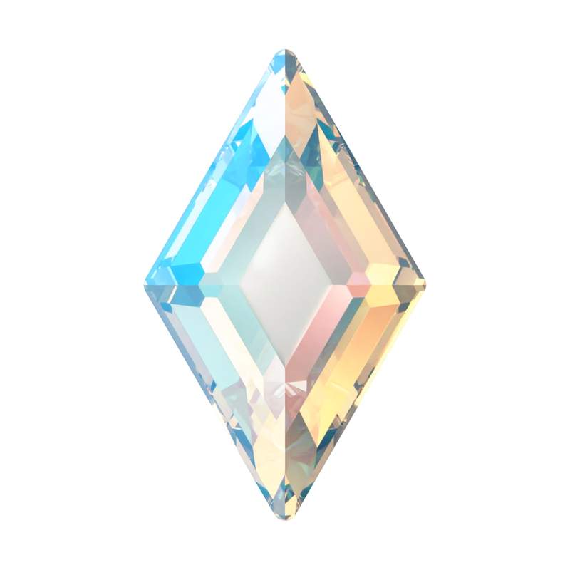 Swarovski Flatback Crystals 2773 9,9 x 5,9 mm Crystal Shimmer F