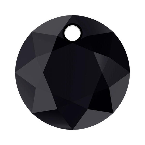 Swarovski Crystal Pendants 6430 10 mm Jet