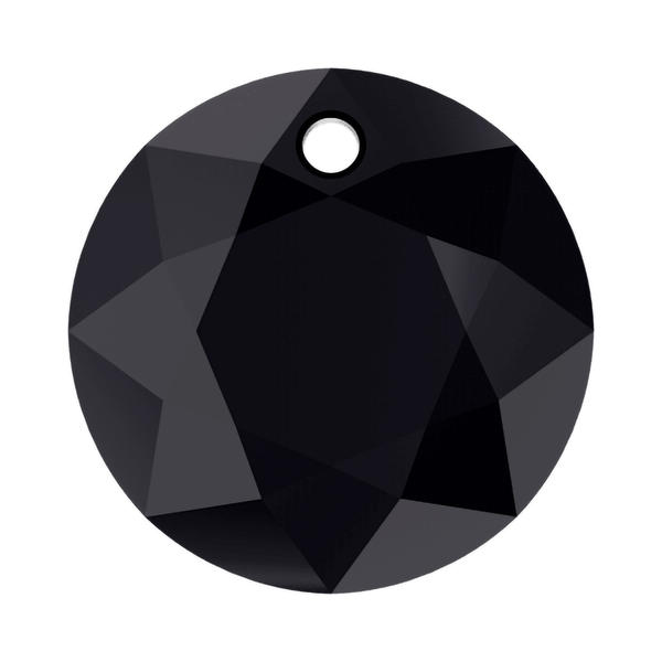 Swarovski Crystal Pendants 6430 14 mm Jet