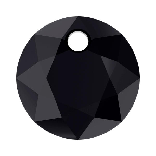 Swarovski Crystal Pendants 6430 8 mm Jet