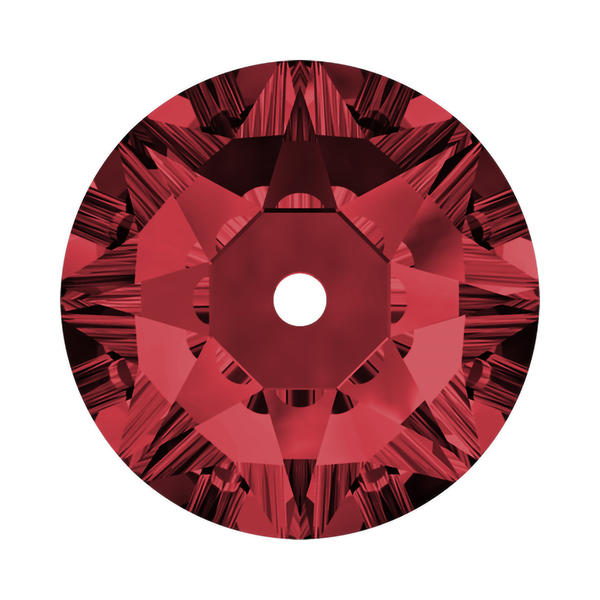 Swarovski Sew-on Crystals 3188 4 mm Scarlet F