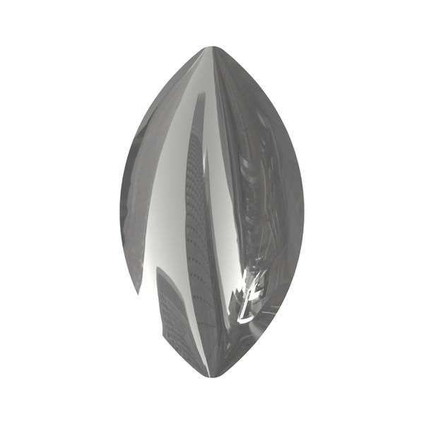 Swarovski Hotfix Crystals 2208/4 10 x 5,5 mm Jet Hematite Unfoiled G_PRHF