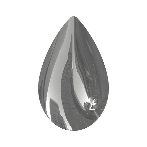 Swarovski Hotfix Crystals 2308/4 8 x 5 mm Jet Hematite Unfoiled G_PRHF