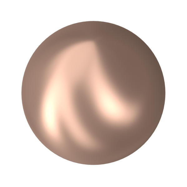 Swarovski Hotfix Crystals 2081/2 ss 10 Crystal Rose Gold Pearl W_PRHF