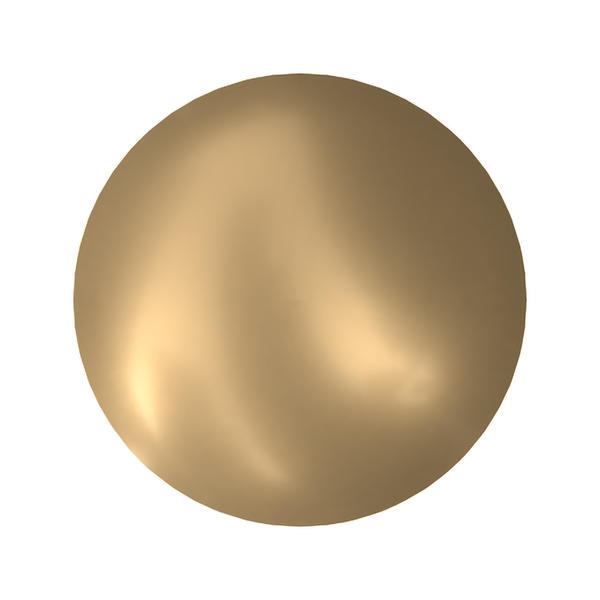 Swarovski Hotfix Crystals 2080/4 ss 16 Crystal Vintage Gold Pearl HF