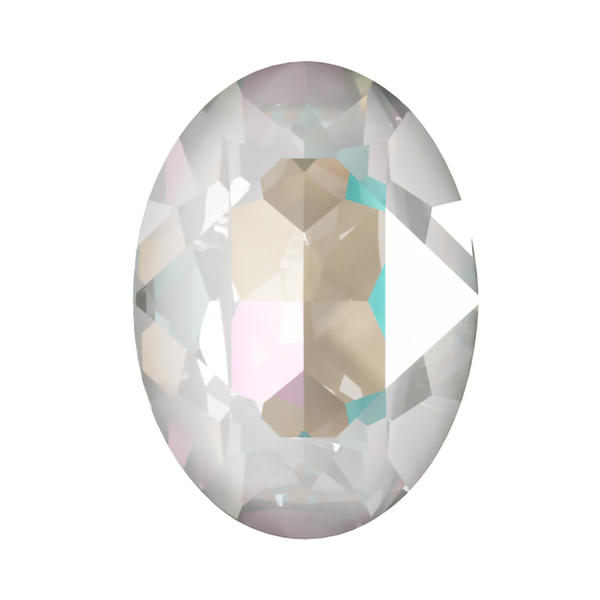 Swarovski Fancy Stones 4120 14 x 10 mm Crystal Light Grey Delite