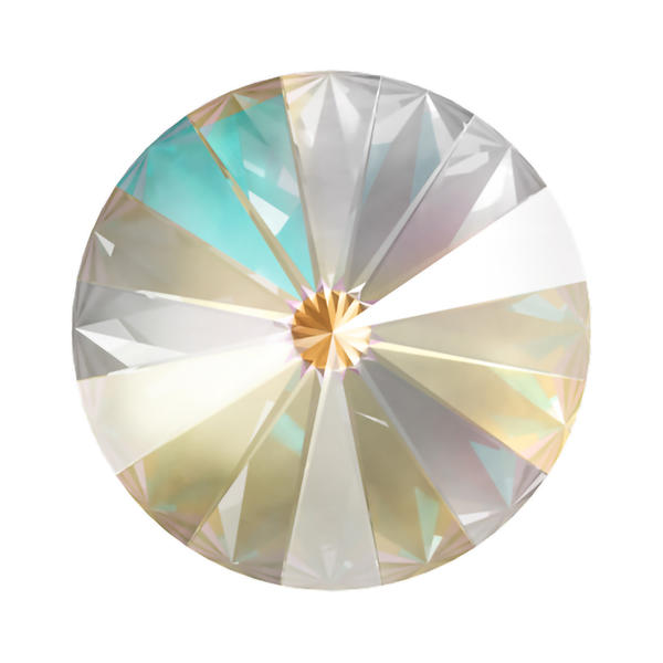 Swarovski Round Stones 1122 12 mm Crystal Light Grey Delite
