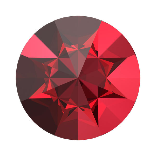 Swarovski Round Stones 1185 pp 9 Scarlet