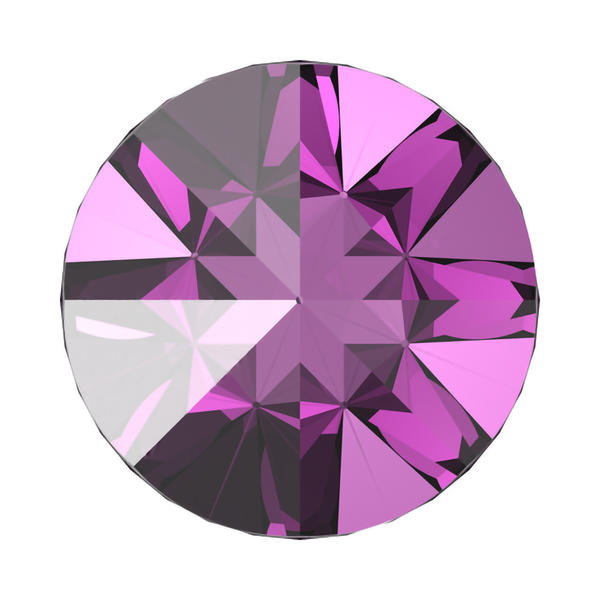 Swarovski Round Stones 1185 pp 14 Amethyst