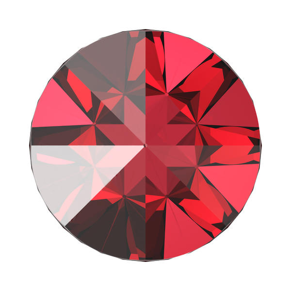 Swarovski Round Stones 1185 pp 14 Scarlet