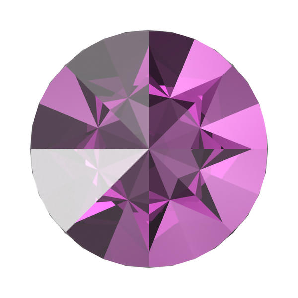 Swarovski Round Stones 1185 pp 22 Amethyst