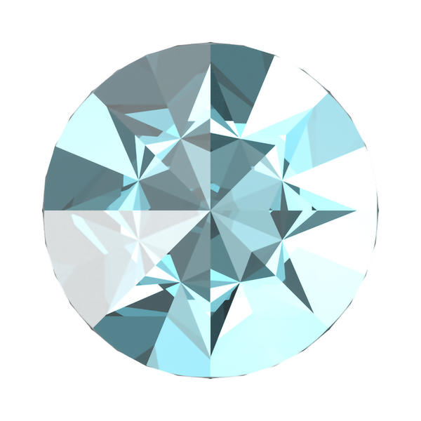 Swarovski Round Stones 1185 pp 22 Aquamarine
