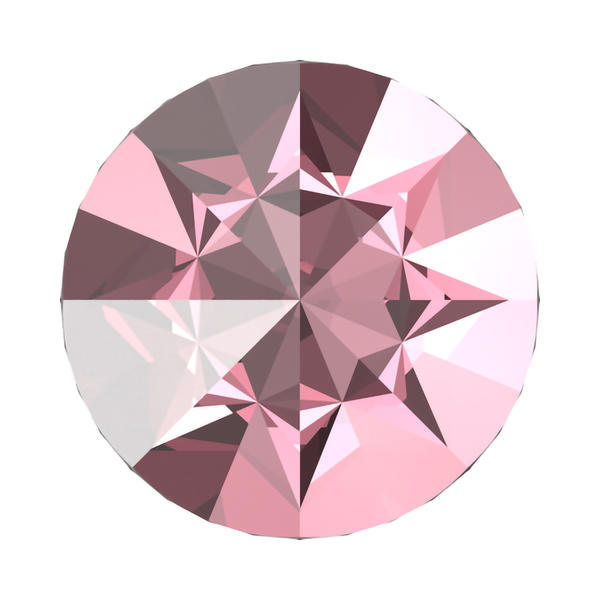 Swarovski Round Stones 1185 pp 22 Light Rose
