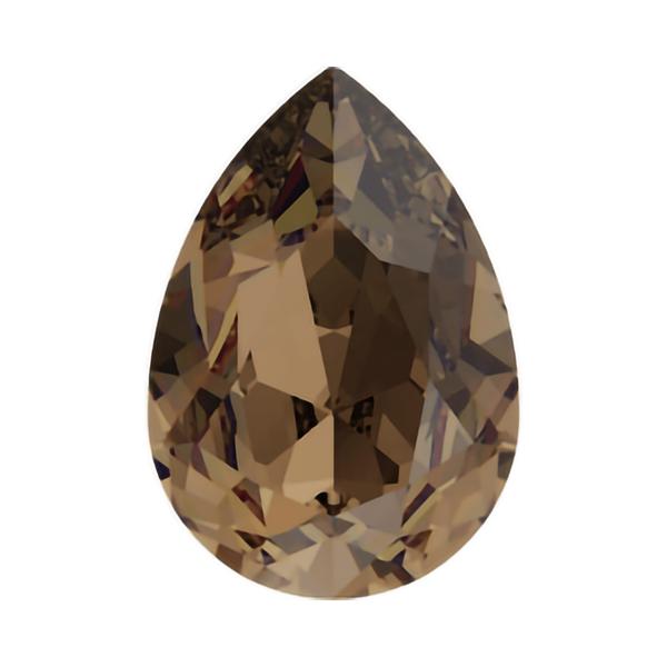 Swarovski Fancy Stones 4320 10 x 7 mm Smoky Quartz F