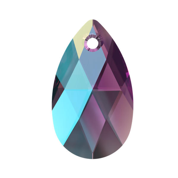 Swarovski Crystal Pendants 6106 22 mm Amethyst Shimmer