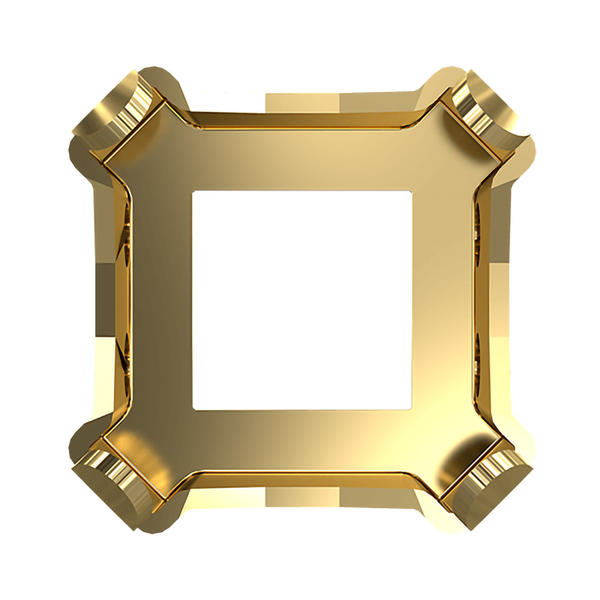 Swarovski Fancy Stone Settings 4499/S 6 mm Gold 3PH2O3