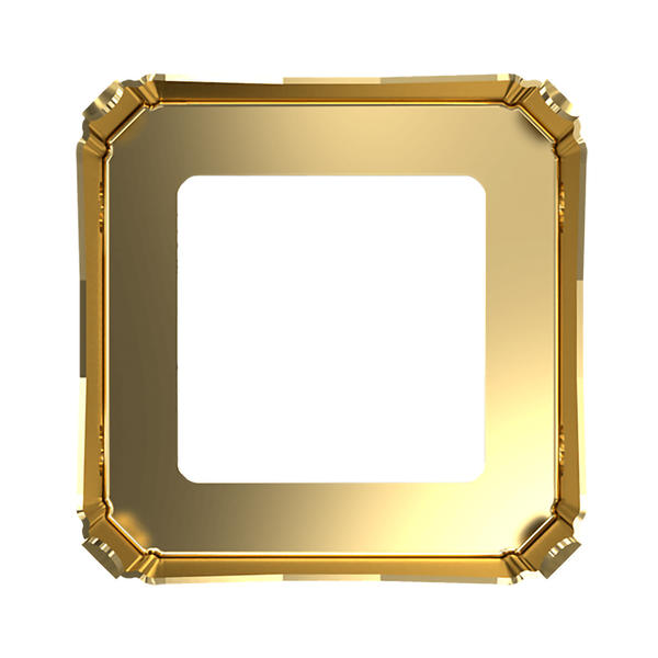 Swarovski Fancy Stone Settings 4499/S 14 mm Gold 3PH2O3