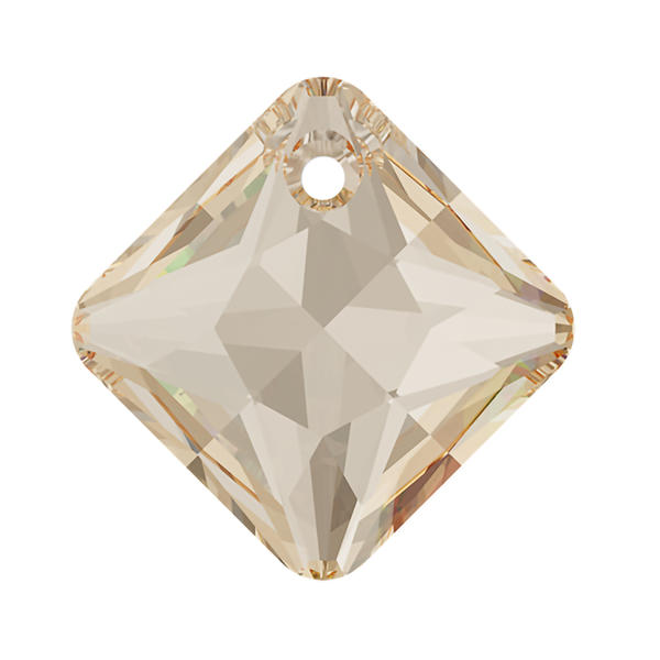 Swarovski Crystal Pendants 6431 9 mm Crystal Golden Shadow