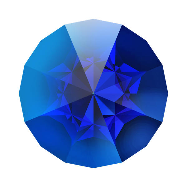 Swarovski Round Stones 1185 1 mm Crystal Bermuda Blue