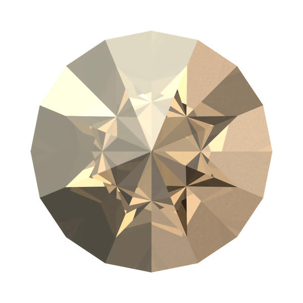 Swarovski Round Stones 1185 1 mm Crystal Golden Shadow