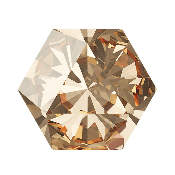 Swarovski Fancy Stones 4699 6 x 6,9 mm Crystal Golden Shadow F