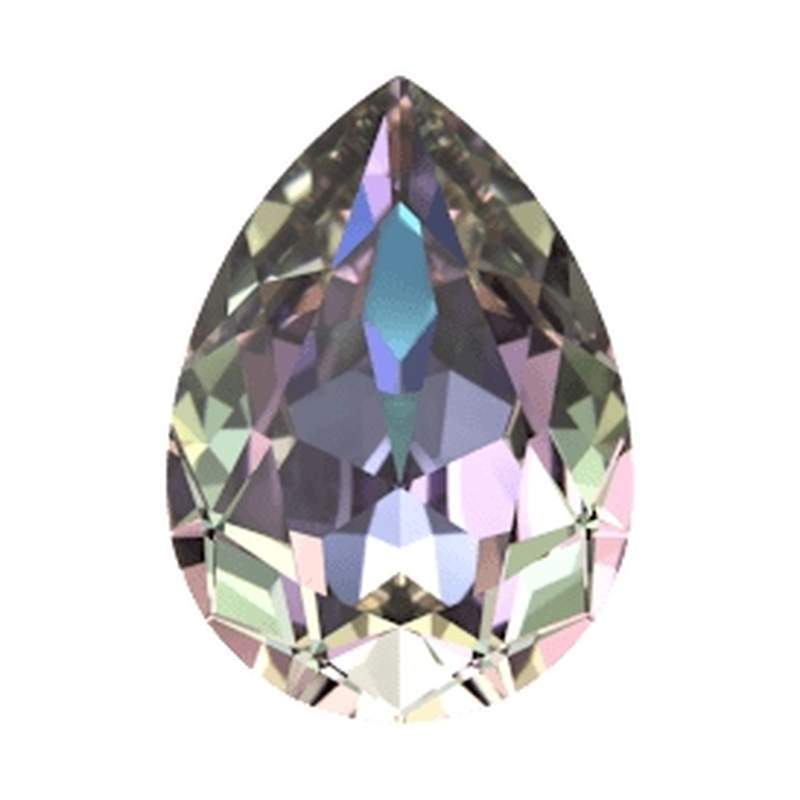 Swarovski Fancy Stones 4320 8 x 6 mm Crystal Vitrail Light F