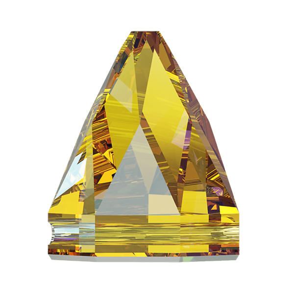 Swarovski Sew-on Crystals 3297 10 x 10 mm Light Topaz Shimmer F