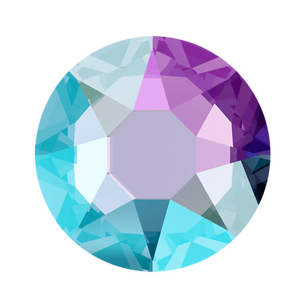 Swarovski Hotfix Crystals 2078 ss 30 Tanzanite Shimmer A HF