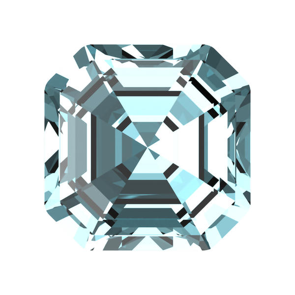 Swarovski Fancy Stones 4480 14 mm Aquamarine F