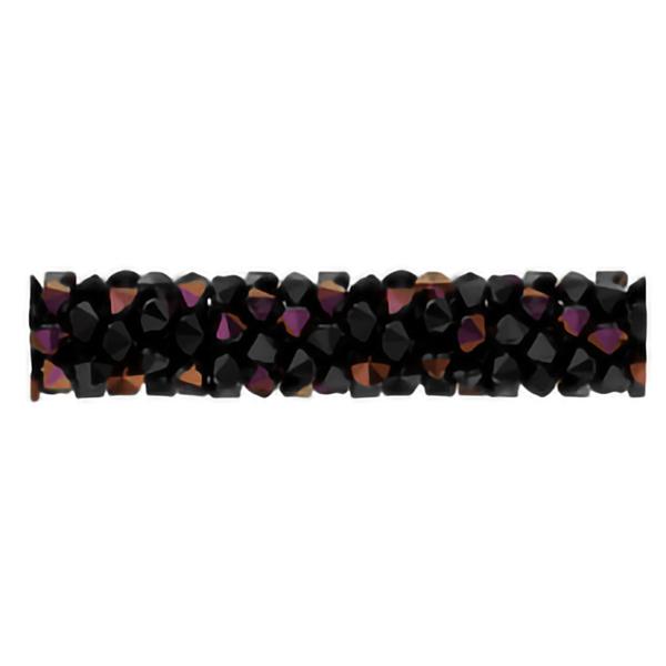 Swarovski Crystal Beads 5951 30 mm Jet Astral Pink
