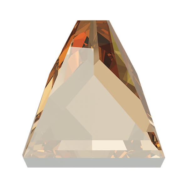 Swarovski Hotfix Crystals 2419 6 x 6 mm Crystal Golden Shadow M HF