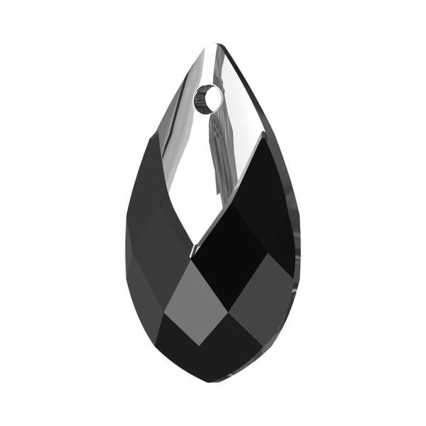 Swarovski Crystal Pendants 6565 22 mm Jet Light Chrome Z MCI