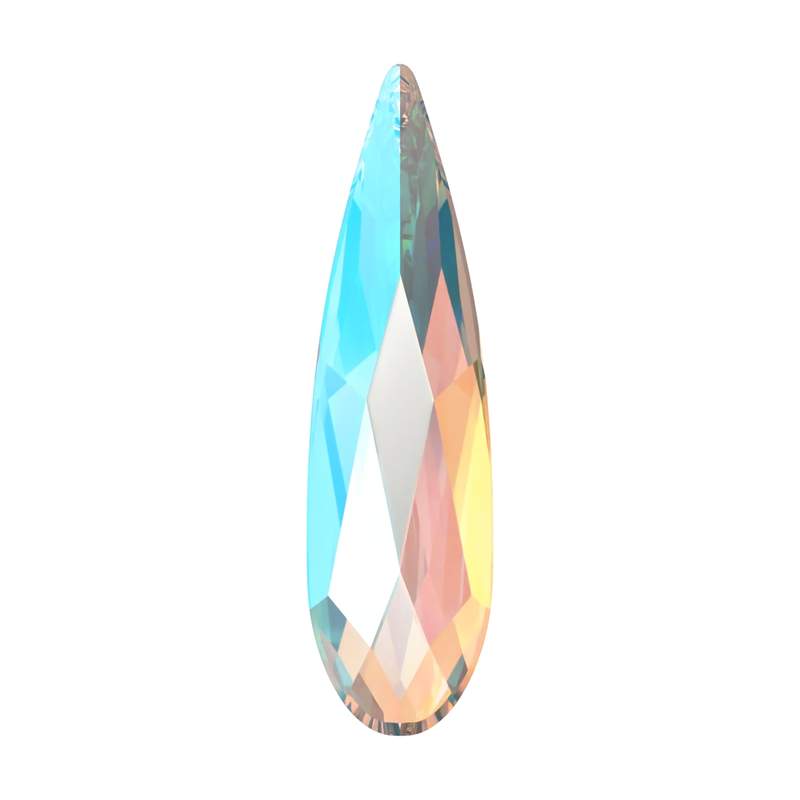 Swarovski Flatback Crystals 2304 6 x 1,7 mm Crystal Shimmer F