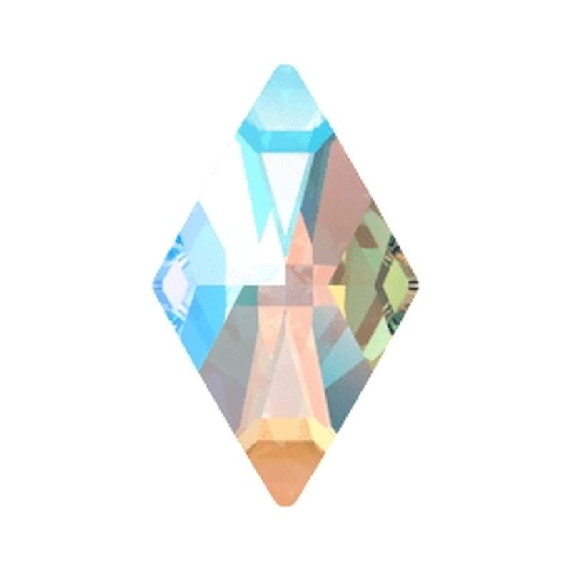 Swarovski Flatback Crystals 2709 10 x 6 mm Crystal Shimmer F