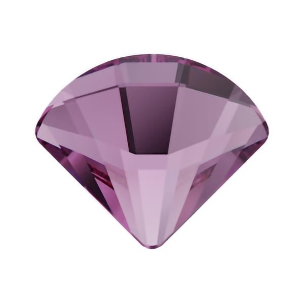 Swarovski Flatback Crystals 2714 6 mm Amethyst F