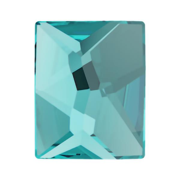 Swarovski Flatback Crystals 2520 14 x 10 mm Blue Zircon F