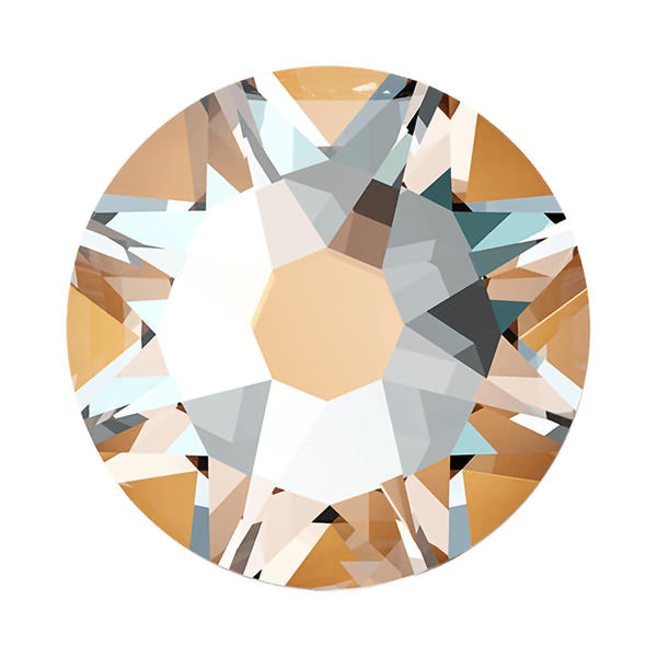 Swarovski Hotfix Crystals 2078 ss 16 Crystal Peach Delite HFT